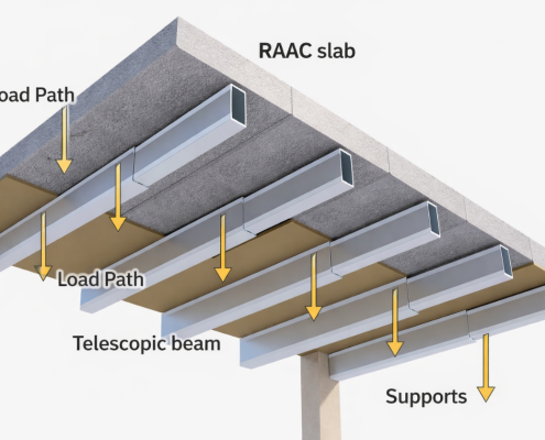 Modelling RAAC Strengthening Systems within the Building's Global Structural Analysis